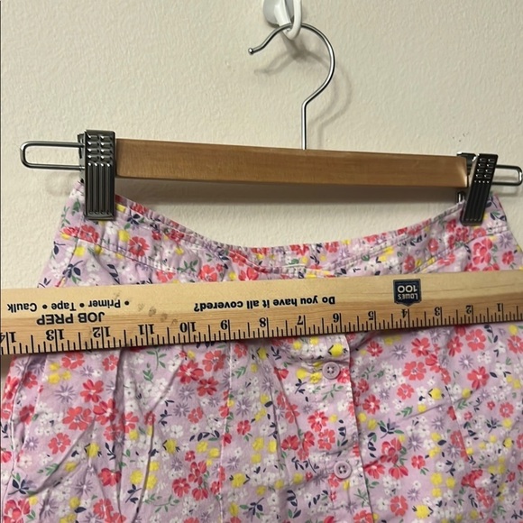 GAP Pink and Blue floral spring  A-Line Mini Skirt Casual - Picture 11 of 11